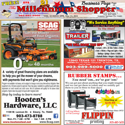 Millennium Shopper - May 12, 2021