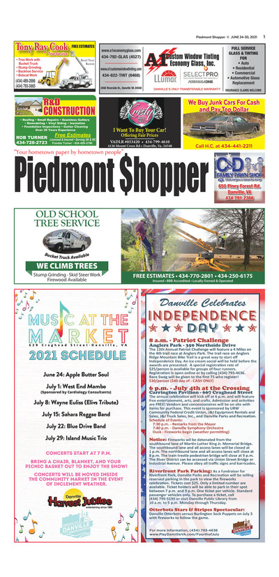 Piedmont Shopper - Jun 24, 2021