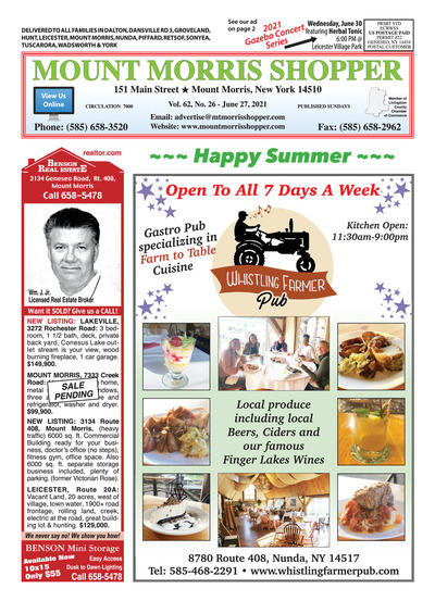 Mount Morris Shopper - Jun 27, 2021