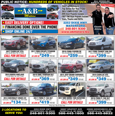 Oakland Press - Local Auto Deals - Jun 27, 2021