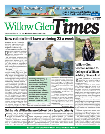 Willow Glen Times - July 2021