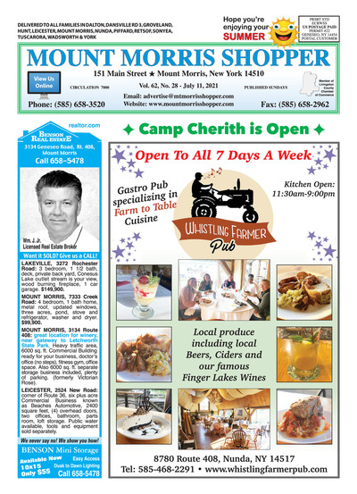 Mount Morris Shopper - Jul 11, 2021