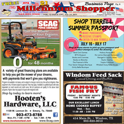 Millennium Shopper - Jul 14, 2021