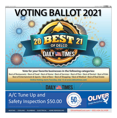 Delco Daily Times - Special Sections - 2021 Best of Delco