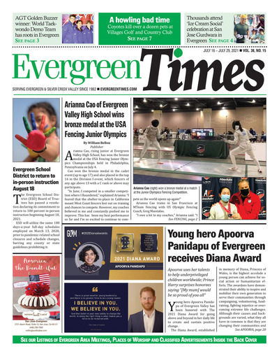 Evergreen Times - Jul 16, 2021