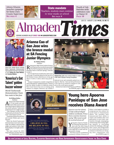 Almaden Times - Jul 23, 2021