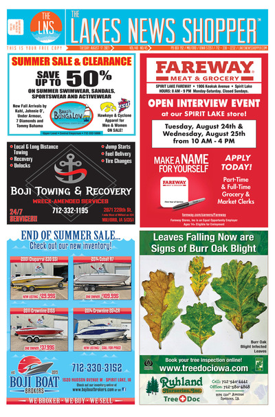 Lakes News Shopper - Aug 17, 2021