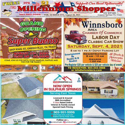 Millennium Shopper - Aug 18, 2021