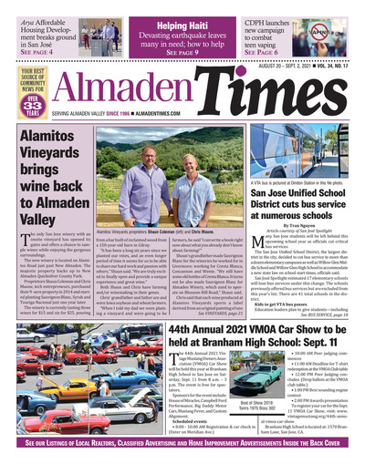 Almaden Times - Aug 20, 2021
