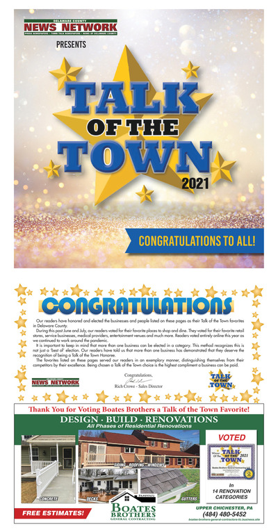 Delco Daily Times - Special Sections - Talk of the Town 2021