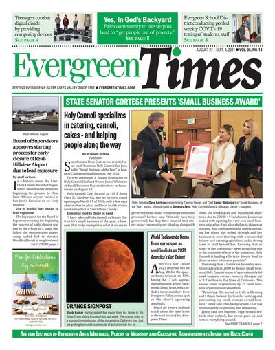Evergreen Times - Aug 27, 2021