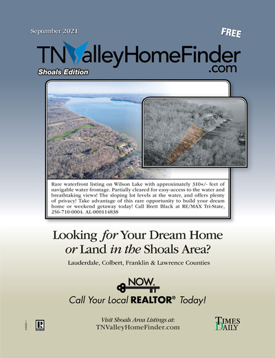 Times Daily - Special Sections - TNValleyHomeFinder.com – Shoals Edition - Sep 1, 2021