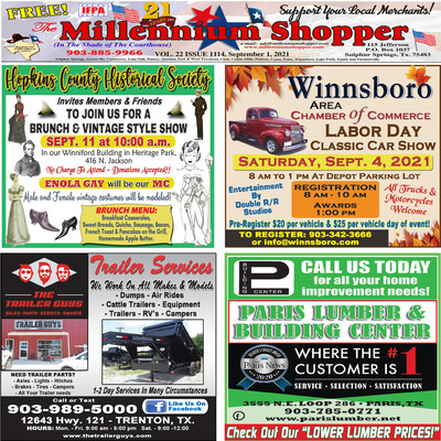 Millennium Shopper - Sep 1, 2021