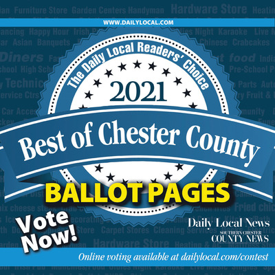 Daily Local - Special Sections - Best of Chester County - Ballot Pages 2021 - September 2021