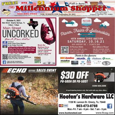 Millennium Shopper - Sep 29, 2021