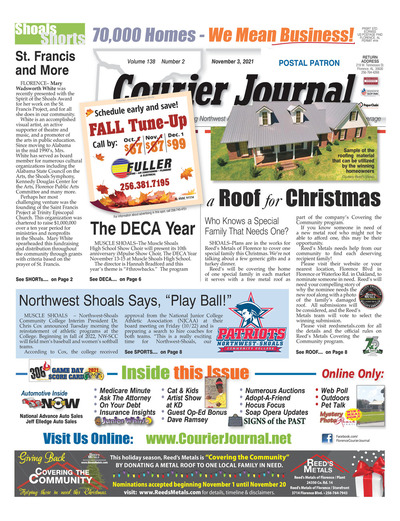 Courier Journal - Nov 3, 2021