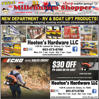 Millennium Shopper - Nov 3, 2021