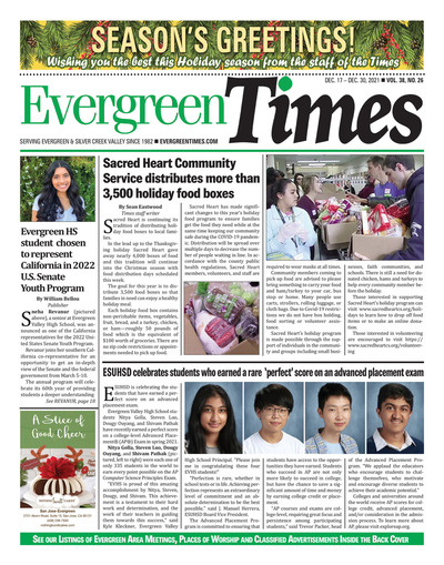 Evergreen Times - Dec 17, 2021