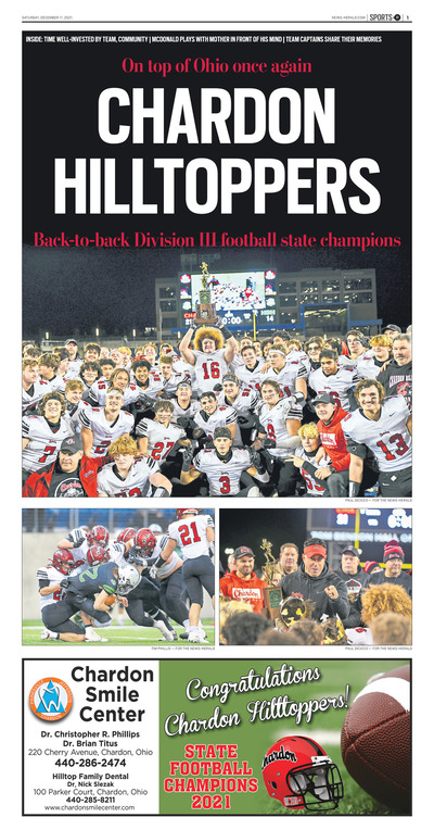 News-Herald - Special Sections - Chardon Hilltoppers