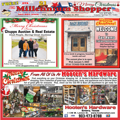 Millennium Shopper - Dec 22, 2021