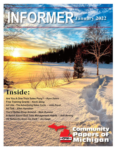 Community Papers of Michigan Newsletter - January 2022