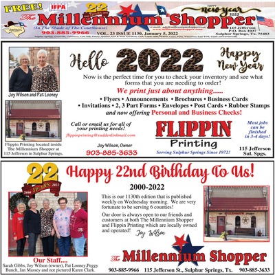 Millennium Shopper - Jan 5, 2022