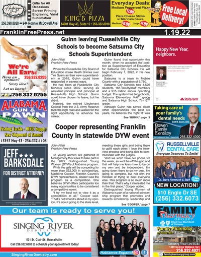 Franklin Free Press - Jan 19, 2022