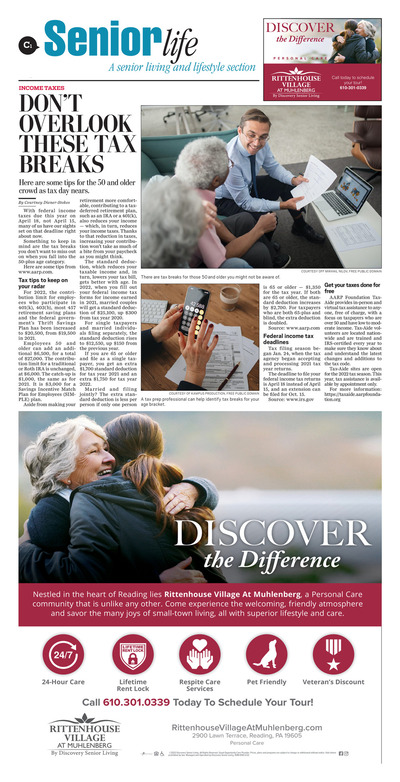 Reading Eagle - Special Sections - Senior Life - February 2022