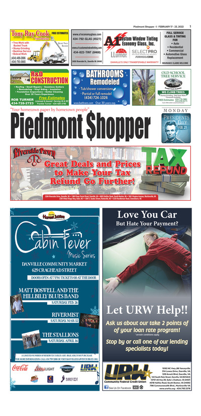 Piedmont Shopper - Feb 17, 2022
