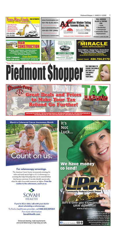 Piedmont Shopper - Mar 3, 2022