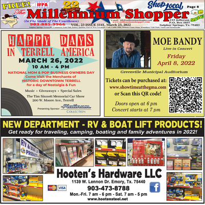 Millennium Shopper - Mar 23, 2022