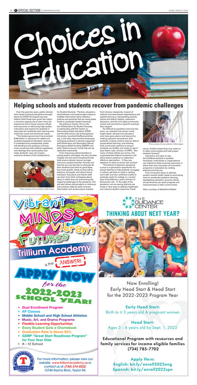 News Herald South - Special Sections - Choices in Education - March 2022