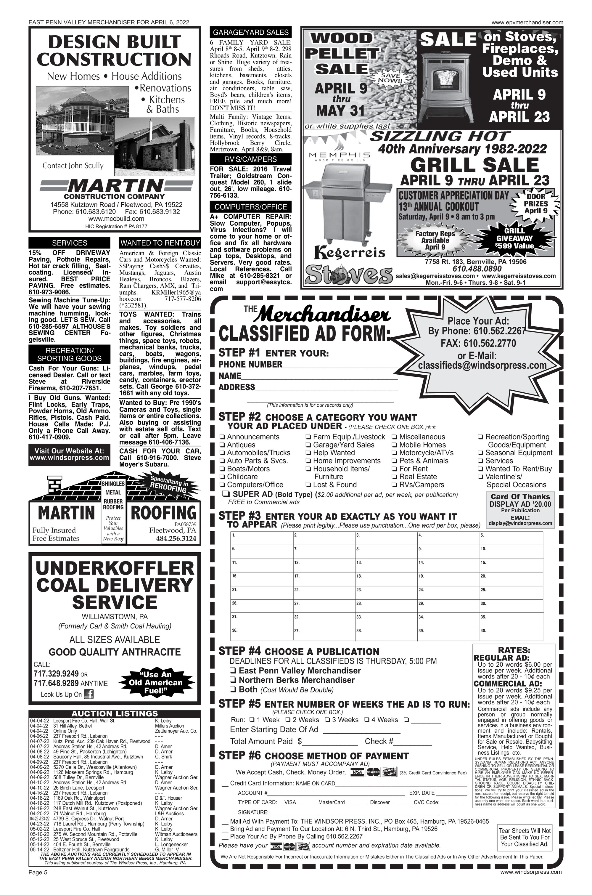 East Penn Valley Merchandiser