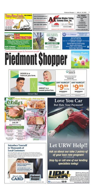 Piedmont Shopper - Apr 14, 2022