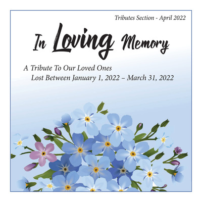 Oakland Press - Special Sections - In Loving Memory - April 2022
