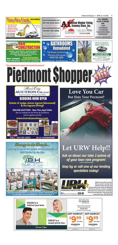 Piedmont Shopper - Apr 21, 2022
