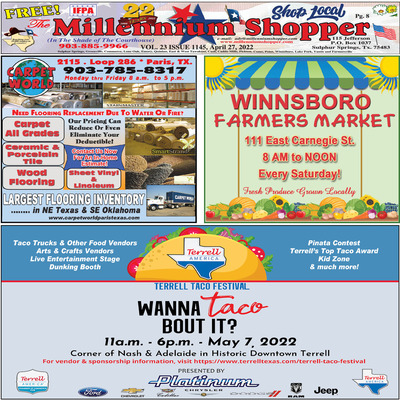 Millennium Shopper - Apr 27, 2022