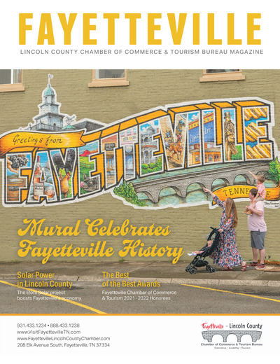 Fayetteville Lincoln County Chamber of Commerce Magazine - 2022 Community Guide