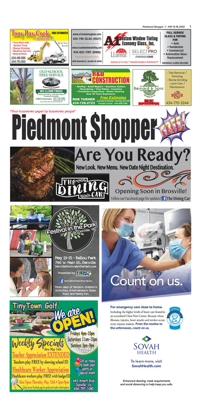 Piedmont Shopper - May 12, 2022