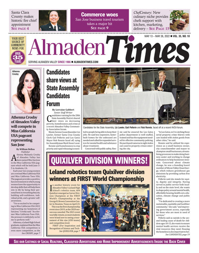 Almaden Times - May 13, 2022