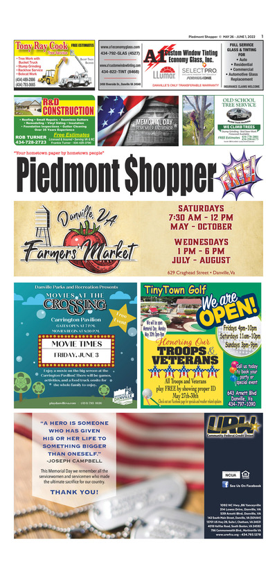 Piedmont Shopper - May 26, 2022