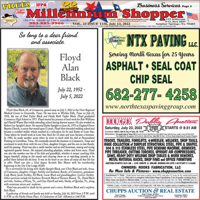 Millennium Shopper - Jul 13, 2022