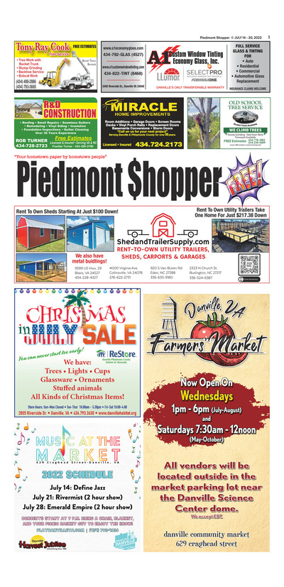 Piedmont Shopper - Jul 14, 2022