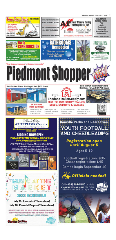 Piedmont Shopper - Jul 21, 2022