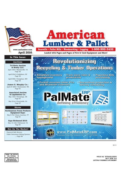 American Lumber & Pallet - April 2016