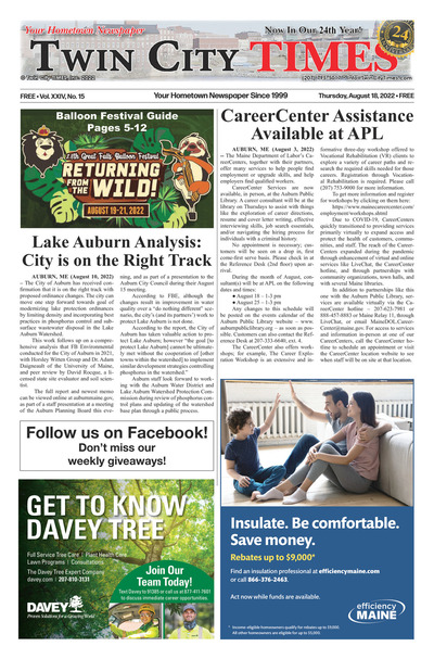 Twin City Times - Aug 18, 2022
