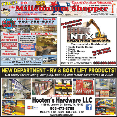 Millennium Shopper - Aug 17, 2022