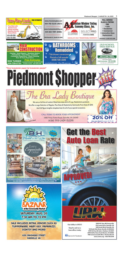 Piedmont Shopper - Aug 18, 2022