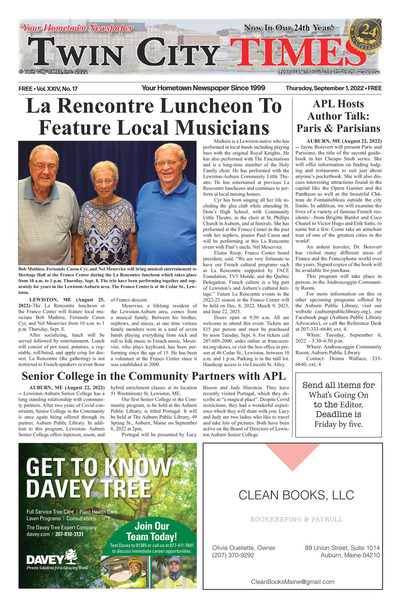 Twin City Times - Sep 1, 2022