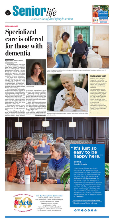 Lansdale Reporter - Special Sections - Senior Life - August 2022